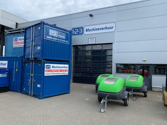 LMT Waterjetting Solutions levert drie DiBO JMB-S 200/18 hogedrukreinigers aan 123 Machineverhuur
