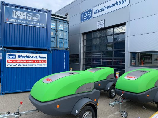LMT Waterjetting Solutions levert drie DiBO JMB-S 200/18 hogedrukreinigers aan 123 Machineverhuur